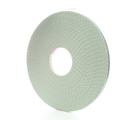 3M Dbl Side Foam Tape, 1/2"x72 yds., 1/32", Natural, PK18 T9534032